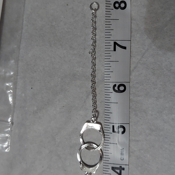 HANDCUFF Sterling Silver Bracelet - Picture 4 of 5